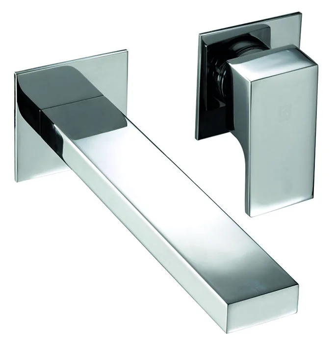 Parte exterior monomando lavabo empotrar caño 210mm