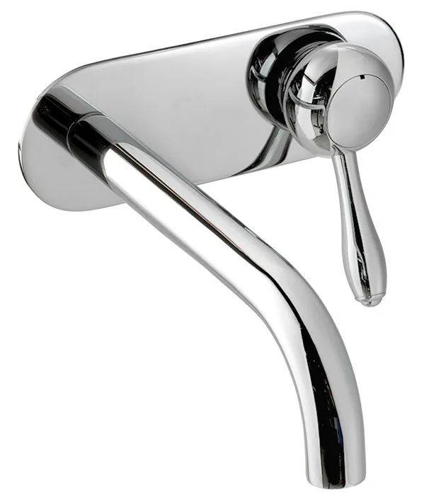 Parte exterior monomando lavabo empotrar caño 210mm