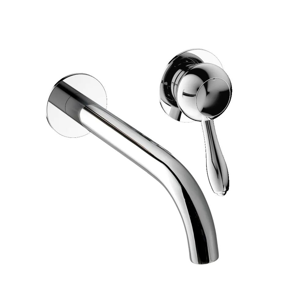 Parte exterior monomando lavabo empotrar caño 170mm