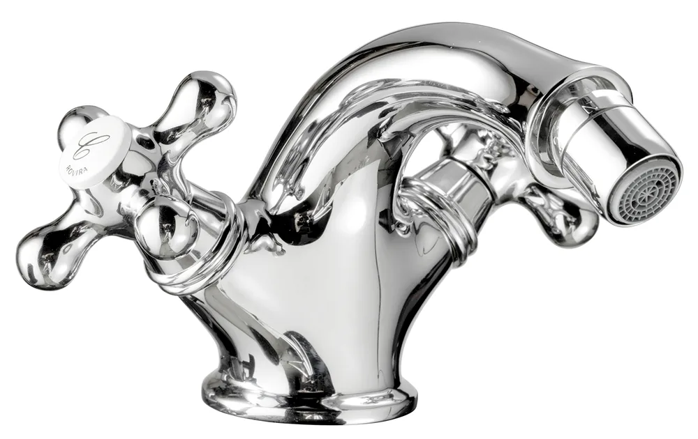 Monobloc bidé caño fijo con válvula Click Clack
