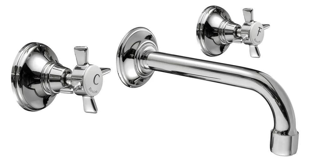 Grupo lavabo empotrar 1/2" caño 210mm