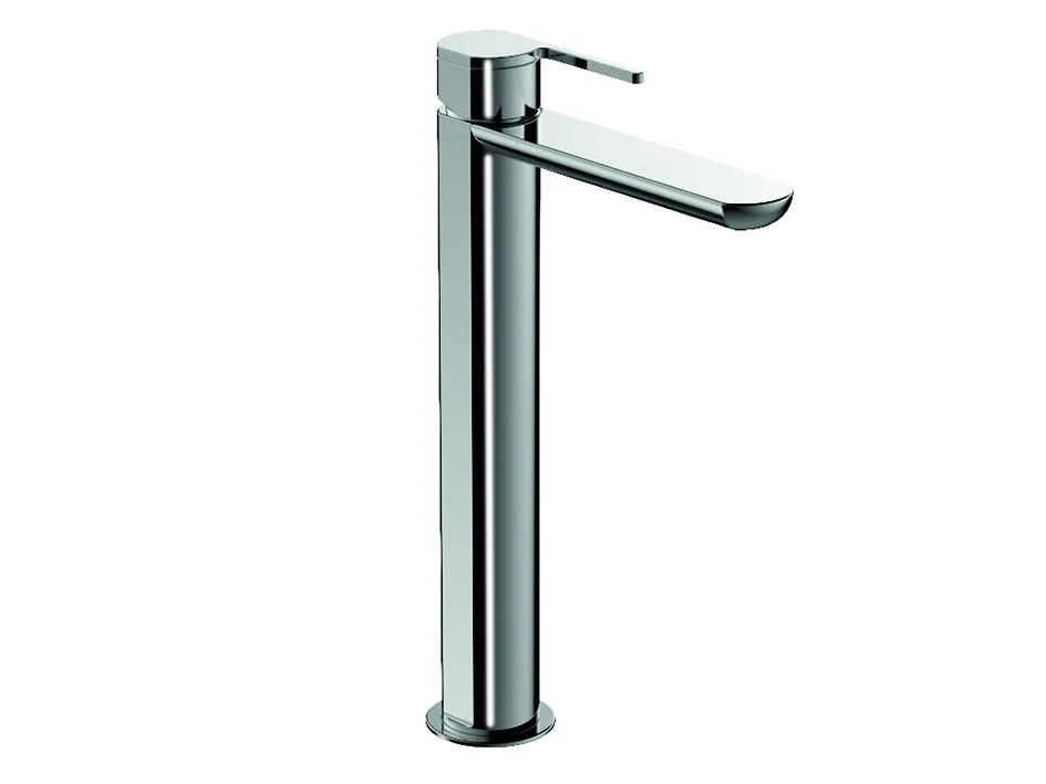 Monomando lavabo alto con válvula Click Clack