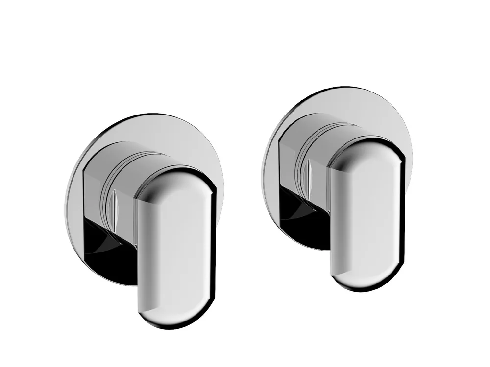 Llave paso de 1/2" compact