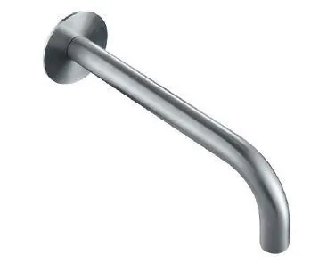 Caño bañera pared de 1/2", caño 243 mm