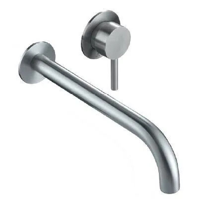 Parte exterior monomando lavabo empotrar, caño 170 mm