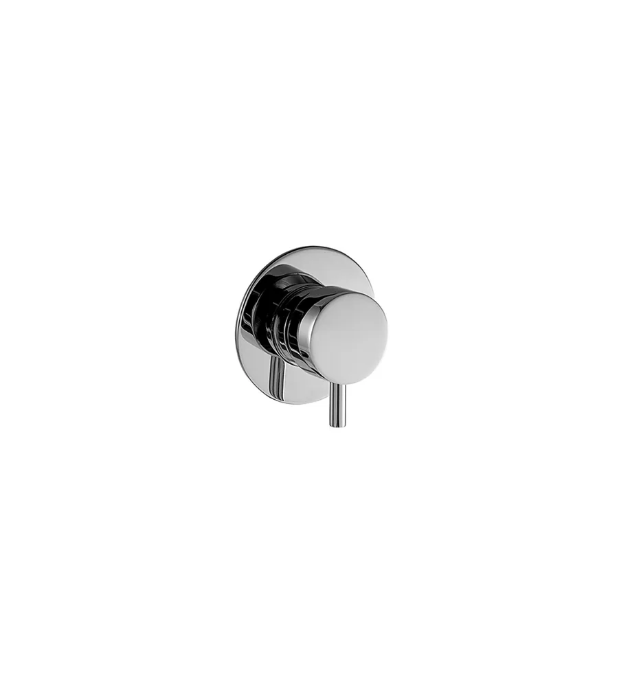 Llave de paso de 1/2" redonda